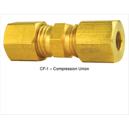 Ags CF1 Brake Line Compression Fitting, 0.18 In. AG320057